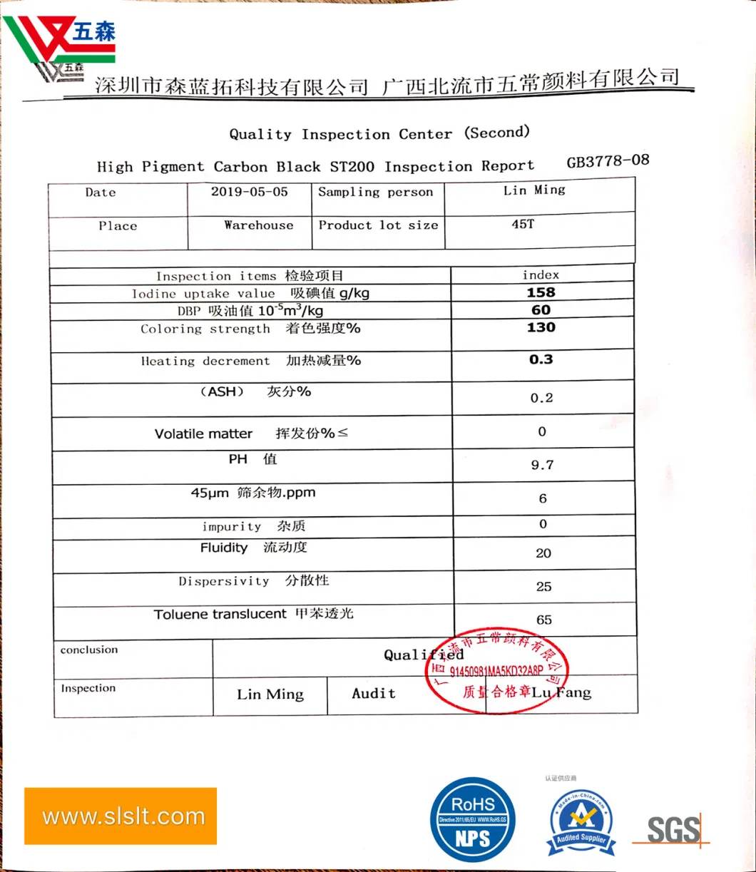 St100 St200 St600 Special Purpose for High Pigment Carbon Black, Leather, Coatings, Inks, Plastics and Color Masterbatch