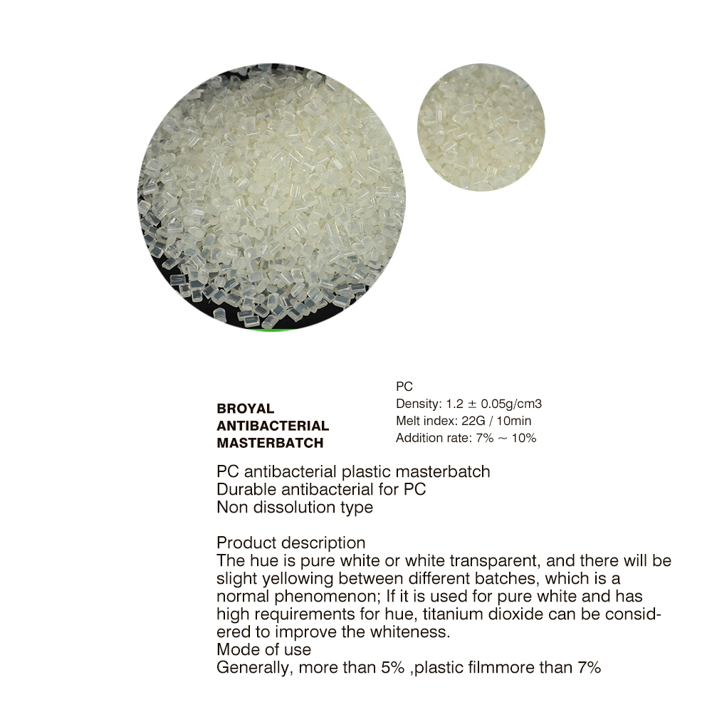 Biodegradable Antibacterial PLA Color Masterbatch