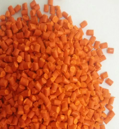 Red Masterbatch HDPE/LDPE Pellets Plastic Phosphorescent Masterbatch