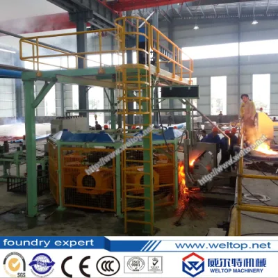  Centrifugal Casting Machine for Bonnet