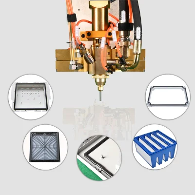  Electric Cabinet Constant Type Polyurethane Gasket Casting Machine
