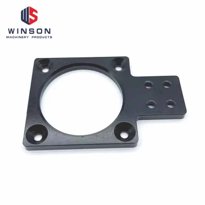 Sand-Blasting & Polished CNC Machining Aluminum Parts Anodized