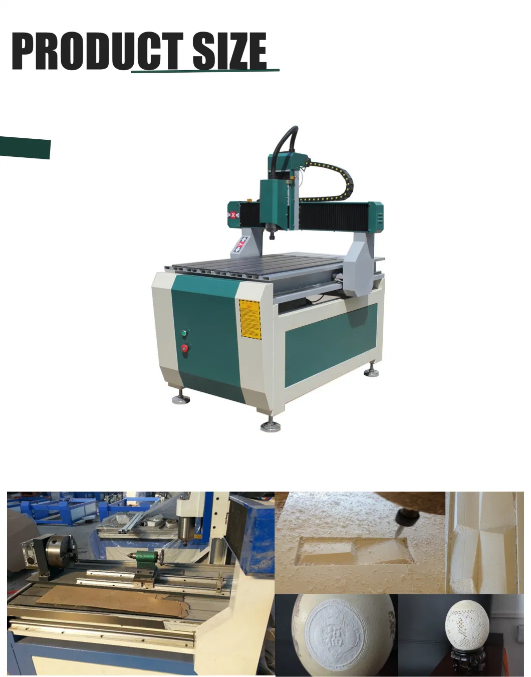 Mini 6090 Linear Atc Wood Engraving PVC Milling CNC Router Machine for Aluminum for Sale