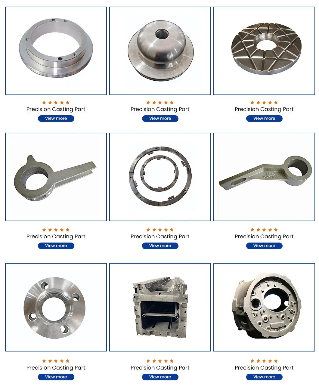 QS Machinery Precision Stainless Steel Casting Boat Prop Manufacturing High Precision Casting Parts Processing Services China Precision Casting Iron Parts