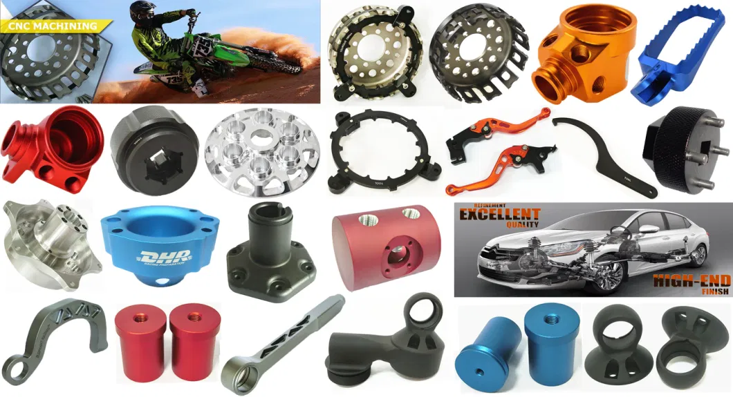 Precison Anodizing Aluminum Metal Parts Prototype by CNC Machining