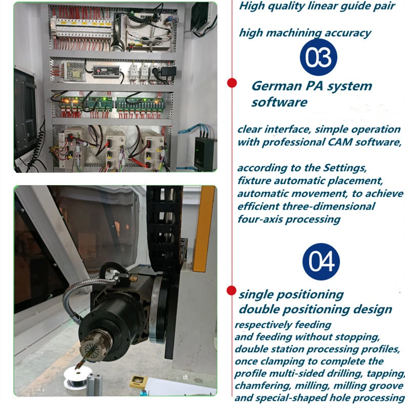 4 Axis Horizontal and Vertical CNC Machining Center for New Energy Vehicles