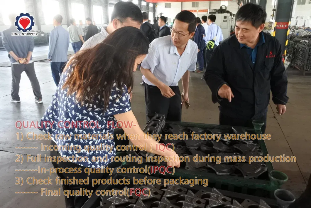 OEM/ODM Alloy/Steel/Ductile Iron/Metal Precision Sand Casting Construction Machinery Part Investment Casting Prototype One Stop Service Drawing Customization