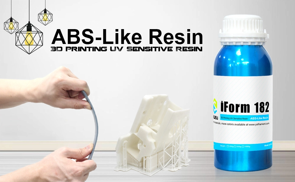 Yousu Factory Wholesale ABS Like 405nm UV-Curing 3D Printing Rapid Resin High Precision Reliable 3D Printers Resin 1000g