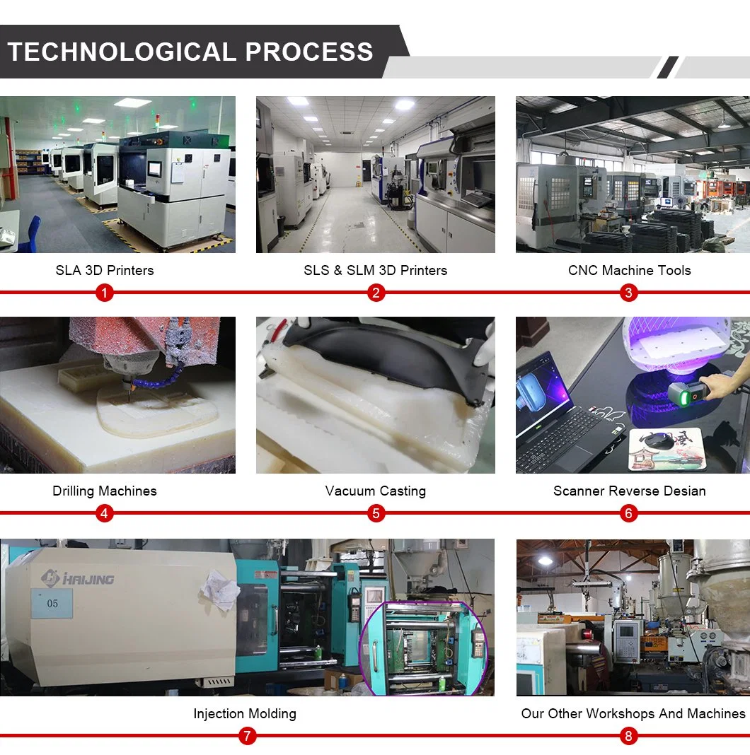 ODM and OEM Rapid Prototyping Manufacturer Plastic Color 3D Printing Service