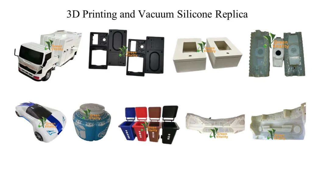 Rapid 3D Printing Prototype -3D Printing Model Mockup- Vacuum Silicone Replica