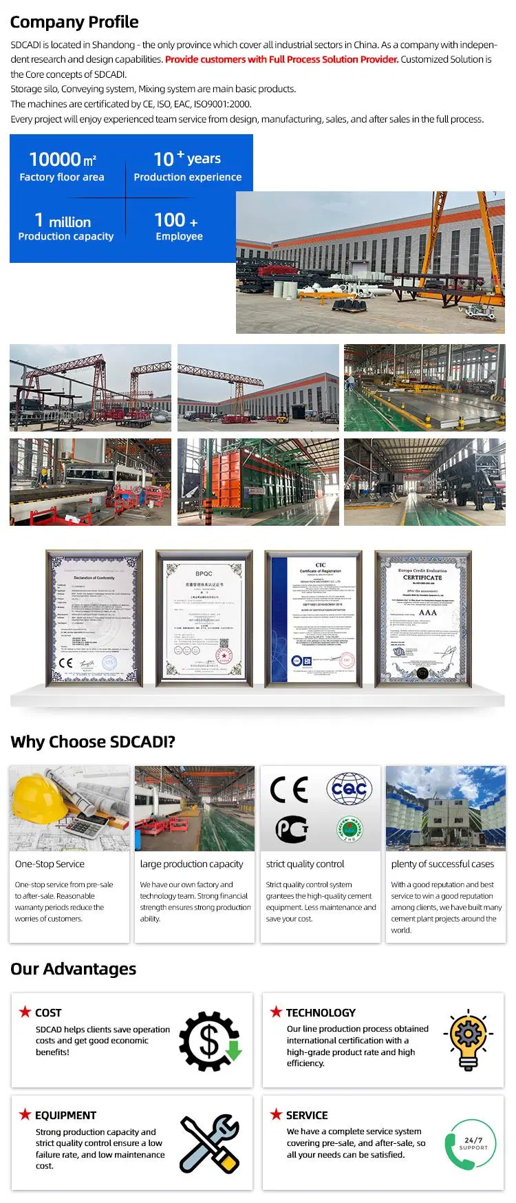 Sdcadi Brand Professional Asphalt Plant Batch Emulsified Asphalt Plant