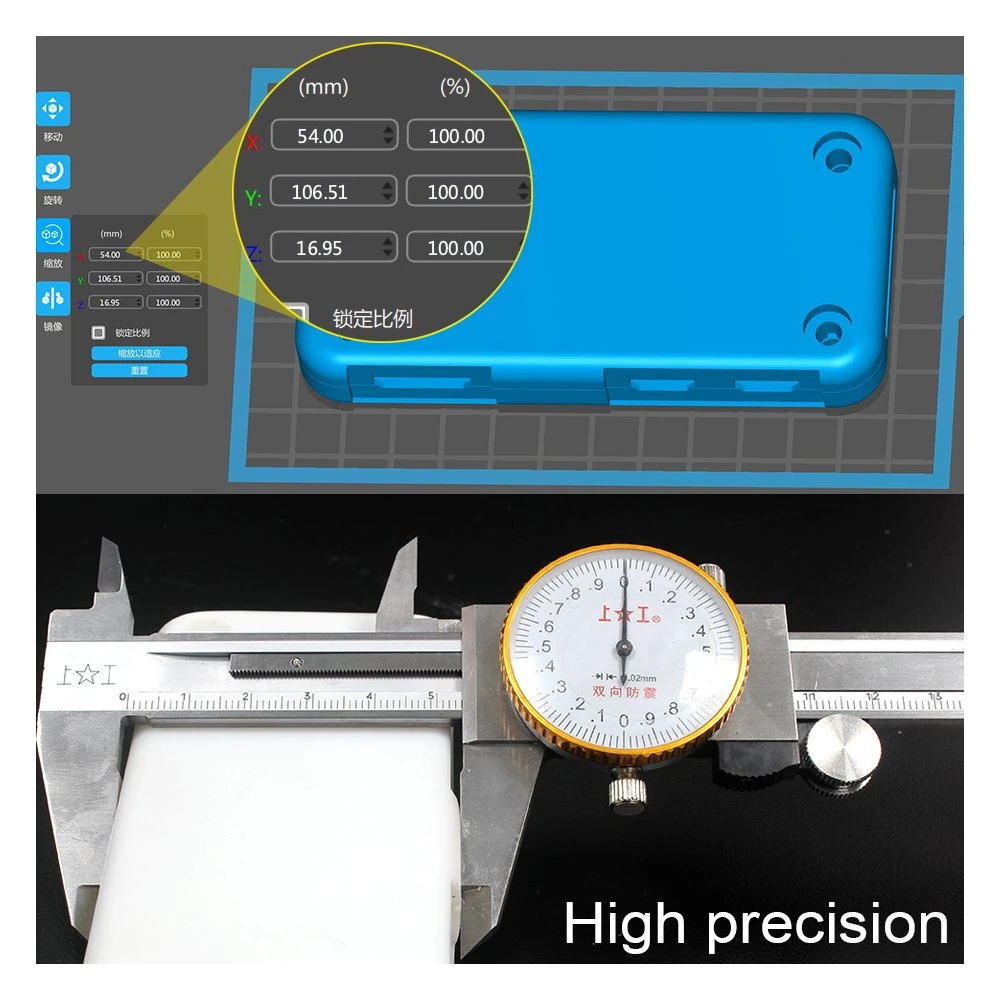 Yousu Factory Wholesale ABS Like 405nm UV-Curing 3D Printing Rapid Resin High Precision Reliable 3D Printers Resin 1000g