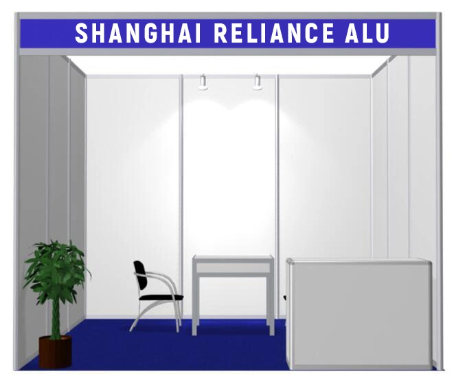 Shell Scheme Display Production Standard 3X3 Trade Show Event Exhibition Booth