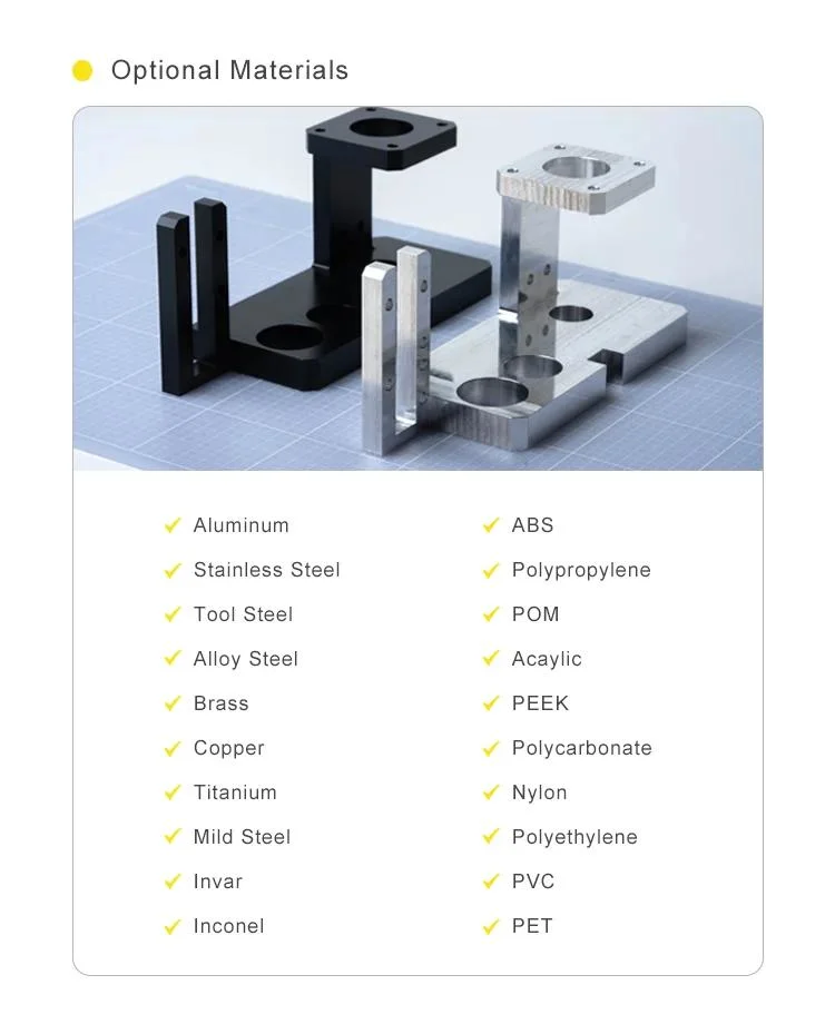 OEM Metal Part Drilling Turning Milling Precision CNC Machining Services Rapid Prototyping