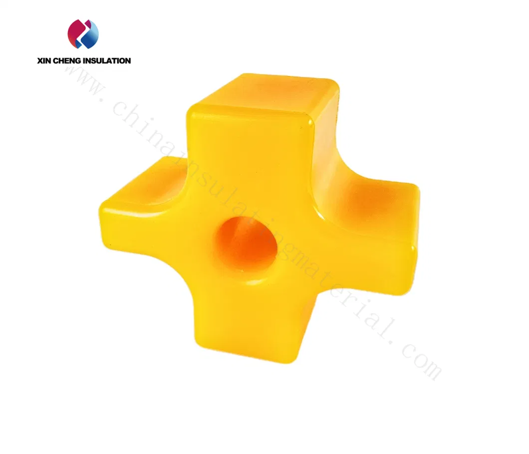 Durable Wear-Resistance Elastic Polyurethane PU Rubber Shock Absorber Buffer Block