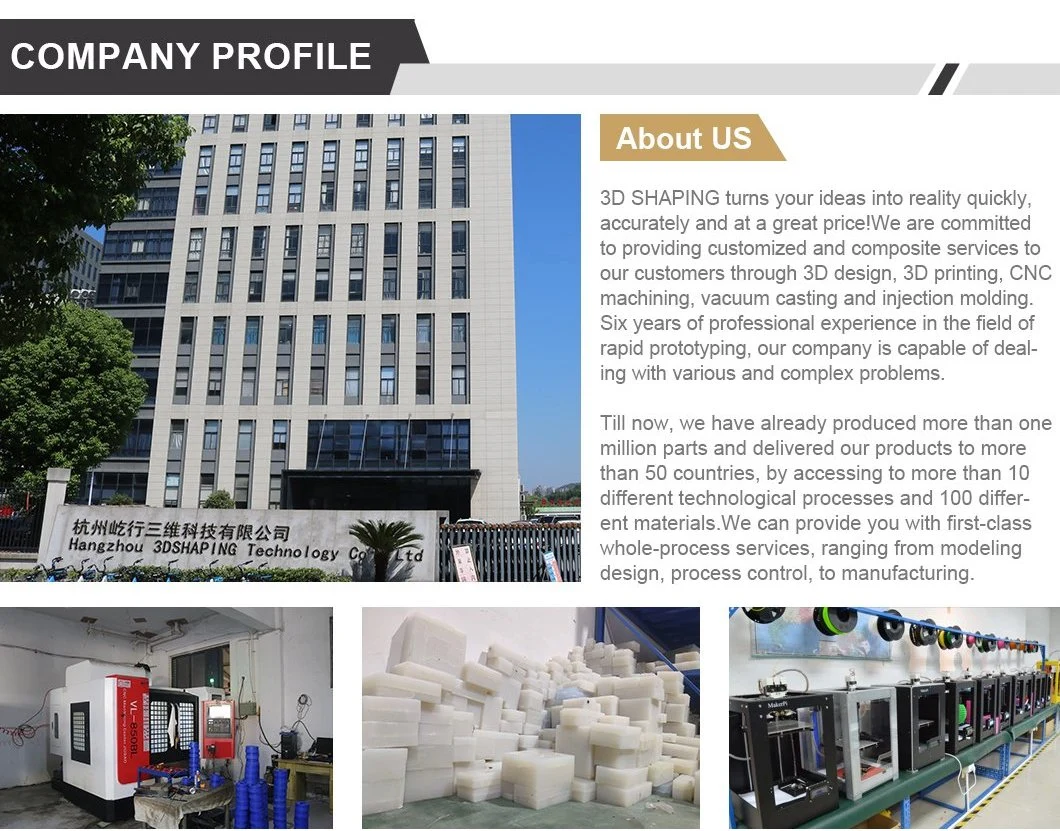 ODM and OEM Rapid Prototyping Manufacturer Plastic Color 3D Printing Service