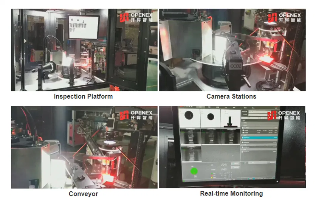 High Efficiency Rapid Full Inspection Optical Inspection System Sorting Machine for Screw Parts