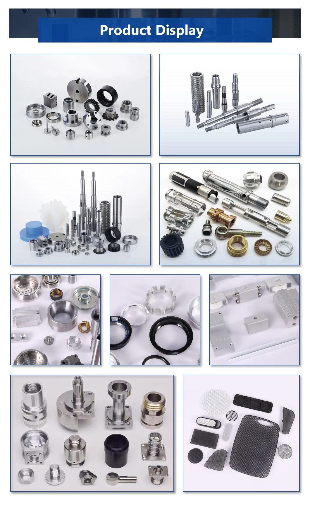 Customized High Precision Aluminum Machining A380, Al2024, Al6061, Al6063, Al6082, Al7075, Al5052