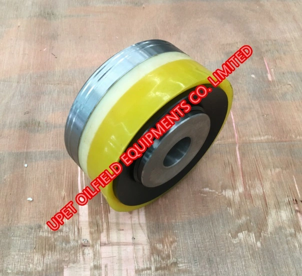 6&prime;&prime; Urethane Bonded Piston, (Orange Color Rubber) Part Number: Llu60b15