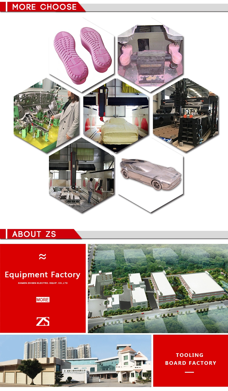 Zs High Gloss Epoxy Resin Tooling Board Used to Make Sole Mould Vacuum Forming Rapid