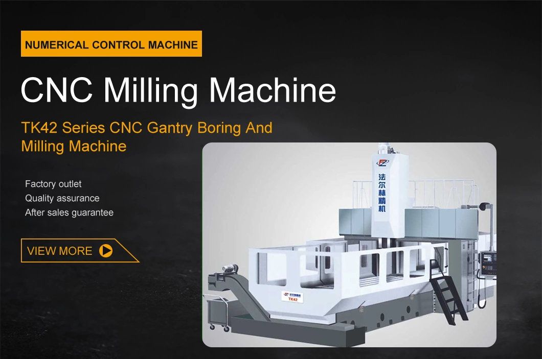 Large Bearing Capacity Fixed Beam Gantry CNC Milling Machine for Ferrous Metals Roughing and Finishing OEM/ODM