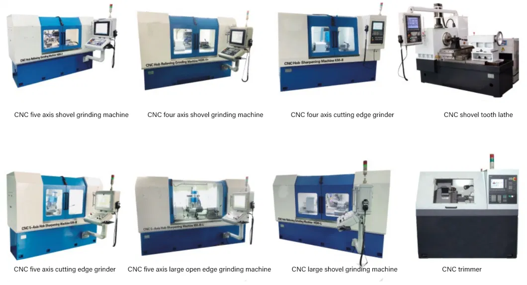 CNC Gear Worm Thread Grinding Machine Tool Lathe for Hobbing Hob Turning Milling Spline Relieving Crankshaft Sharpening Metal Cutting 5 Axis
