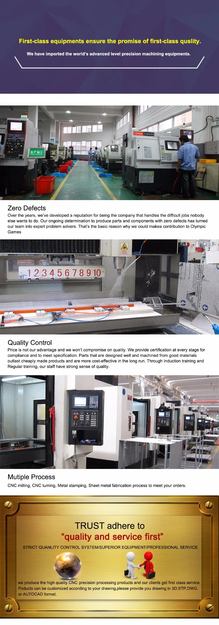 OEM Machining Parts Precision CNC Machining CNC Milling Service