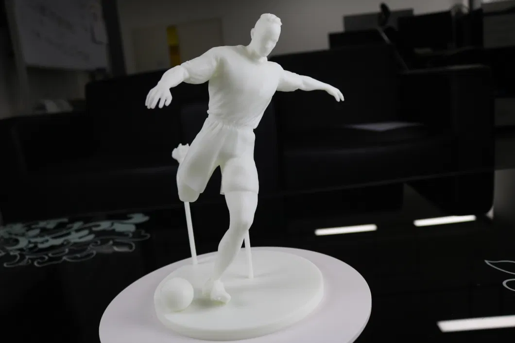 3D Printing Design Service Rapid Prototyping Prototype Soccer Player and Car