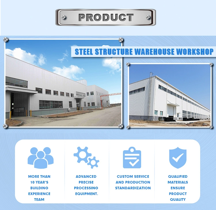 Low Cost Quick Build Prefabricated Metal Steel Structure Warehouse