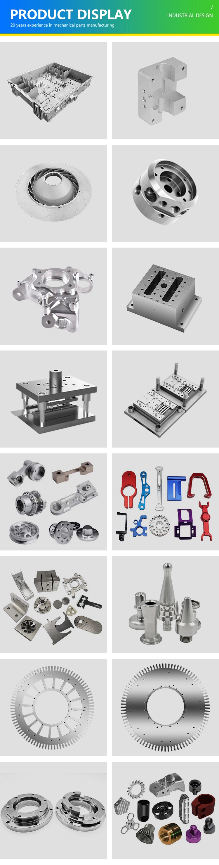 High Precision Custom Metal Component Cutting Aluminum Steel CNC Machining