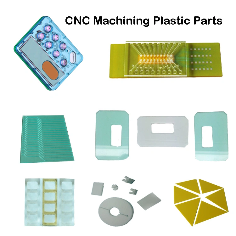 CNC Machining Laser Cutting Plastic Parts Medical Grade Glassfiber Prototype OEM Microfludic Device for Lab Research