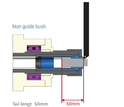 User-Friendly Swiss 6 Axis Mini CNC Lathe Machine Tc206 Motor Spindle