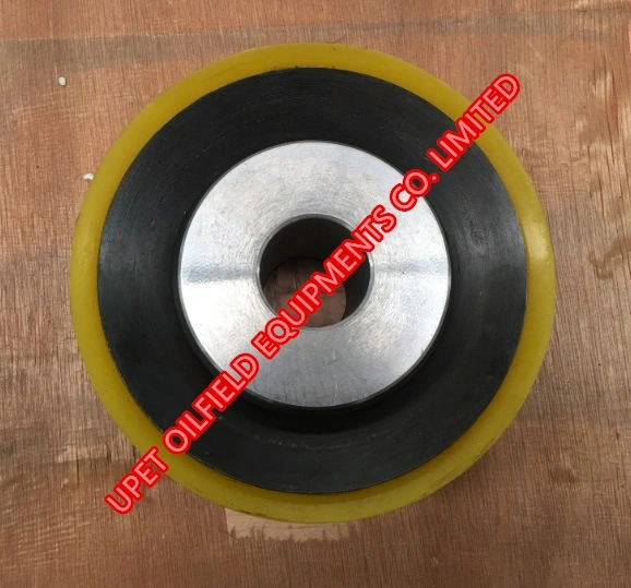 6&prime;&prime; Urethane Bonded Piston, (Orange Color Rubber) Part Number: Llu60b15