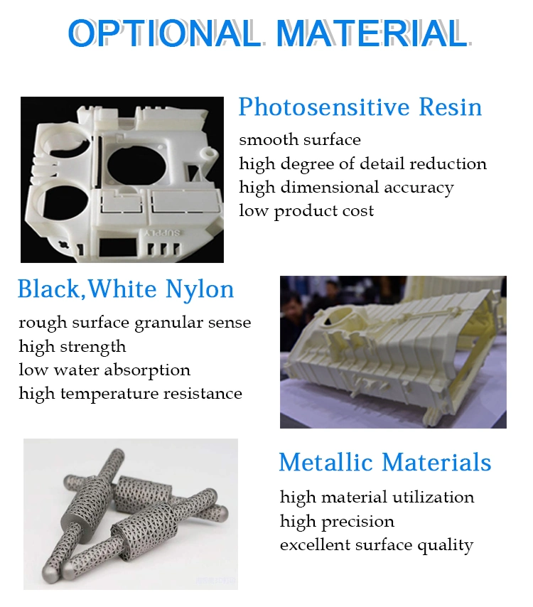 Custom Rapid Prototype ABS Nylon 3D Printing Service Colorful 3D Printing