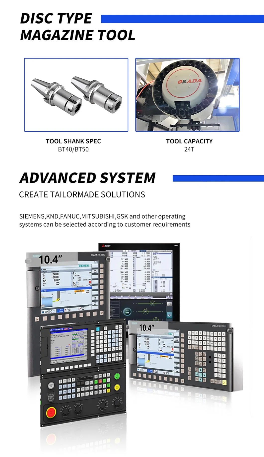 5-Axis Vertical Machining Center Vmc1160 CNC Milling Machine Vmc855