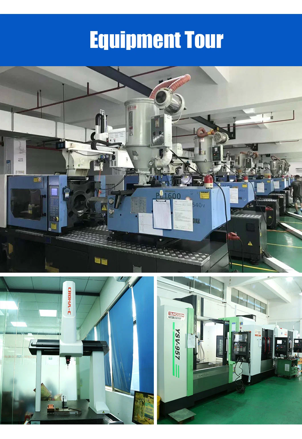 High Quality PP ABS V0 PVC Thick Wall Gas Assisted Rapid Injection Moulding Industrial Molds Tooling and Plastic Molding Manufacturer Companies