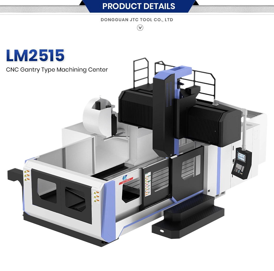 Jtc Tool CNC Horizontal Turning Center OEM Fanuc CNC Control System Precision Parts Machining Center Lm2515 China 5 Axis Gantry Milling CNC Machining Center