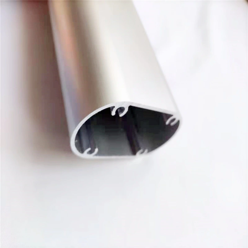 6063 Oval Thin Wall Circle Extrusion Tubing/Pipe Aluminum Profiles