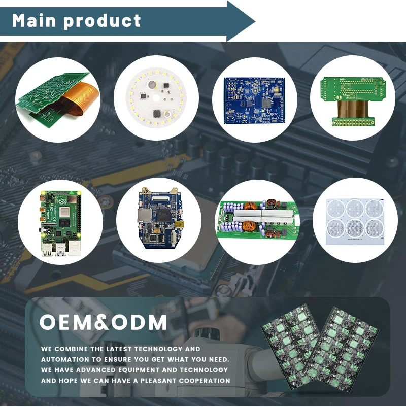 China Custom High Quality Cheap Aluminum Backed Metal Core Rigid Flex PCB Prototype Manufacturer