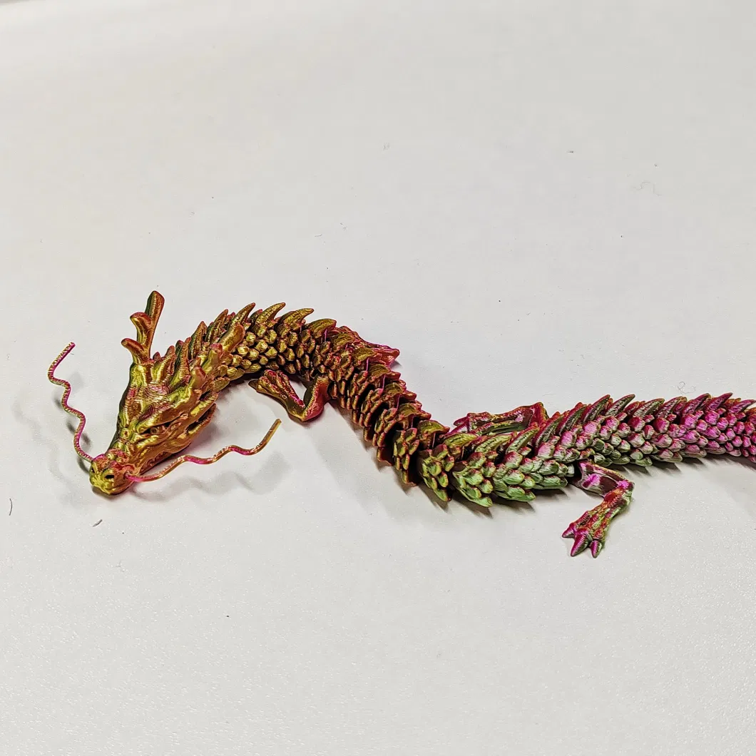 Customized Fdm 3D Printing Toys Chinese Dragon Rapid Prototyping 3D Printing Service