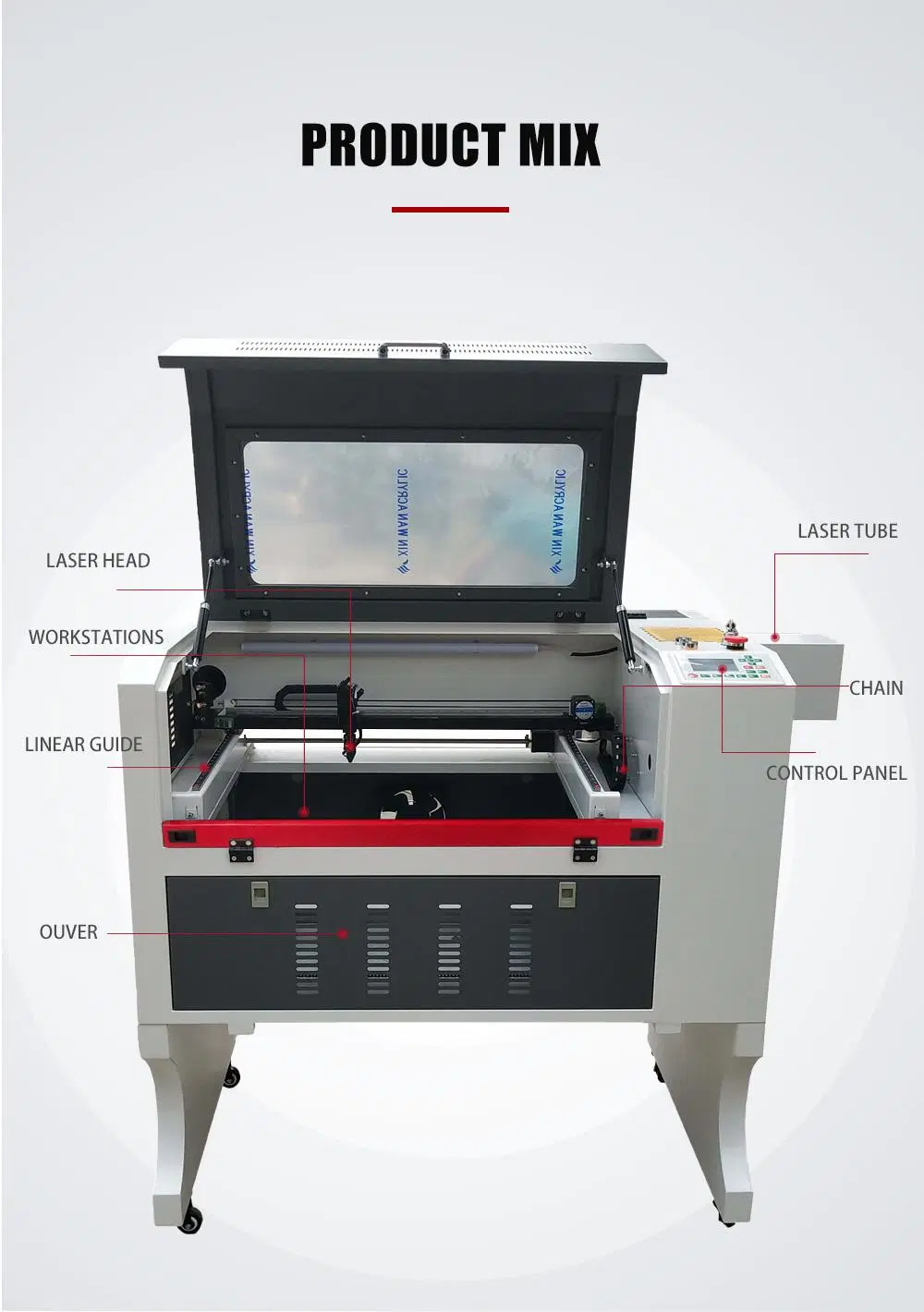 4060 Mini CO2 Laser Engraving Machine Wood CNC Laser Cutting Machine