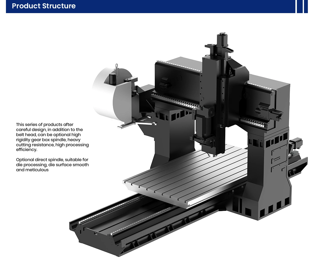 Jtc Tool CNC Horizontal Turning Center OEM Fanuc CNC Control System Precision Parts Machining Center Lm2515 China 5 Axis Gantry Milling CNC Machining Center