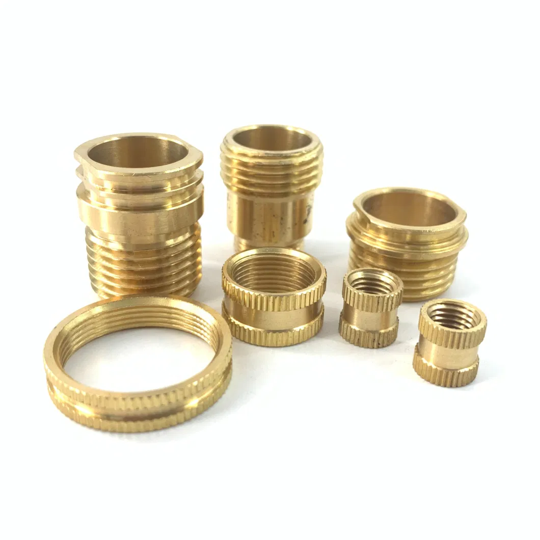 Precision CNC Turning Brass Machining Services Mechanical Prototype Custom CNC Machined Copper Brass Turning Parts