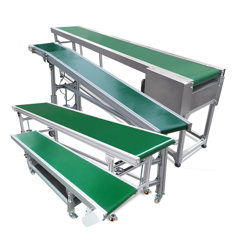 Extruded Aluminum Profile Conveyor Line Assembly Line Roller Conveyor Production Supplier Anodized Industrial Aluminium