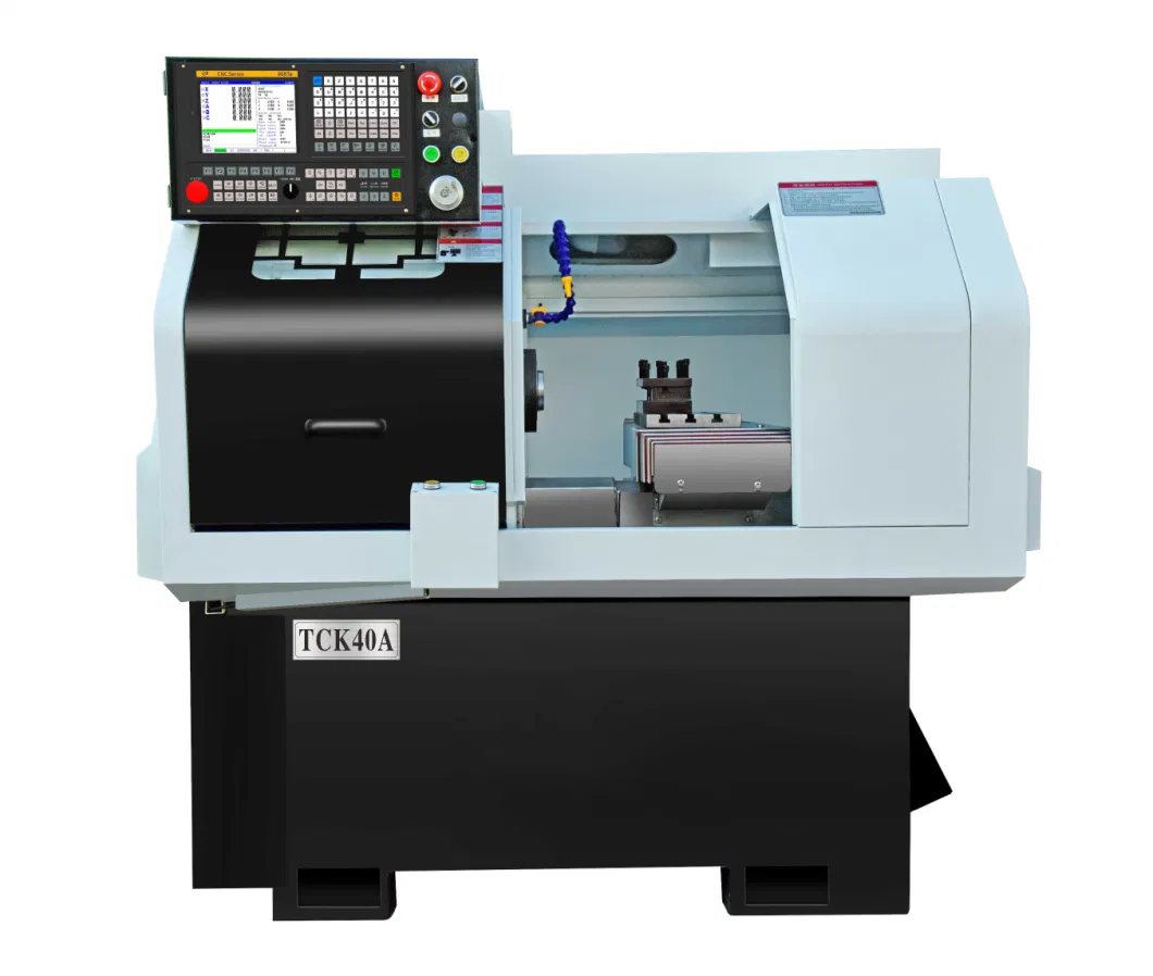 High Precision High Quality Precision Tck40A CNC Mini Swiss Type Machine Tools Lathe Used for Metal Turning Cutting Wood Engraving Milling Machinery