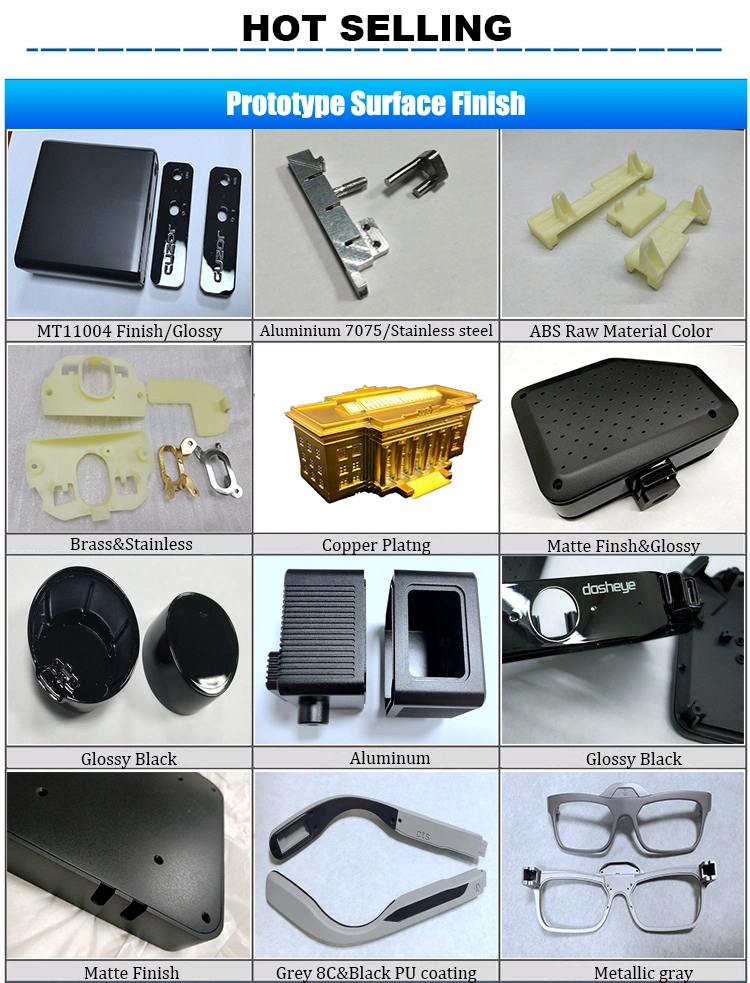 Resin SLA/SLS Rapid Prototyping Plastic 3D Printing for Vacuum Casting Silicone Molds