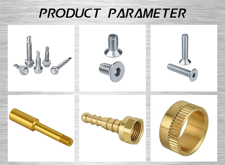 Auto Parts Custom Brass/Aluminum CNC Milling/Turning Parts with OEM &amp; ODM Customization