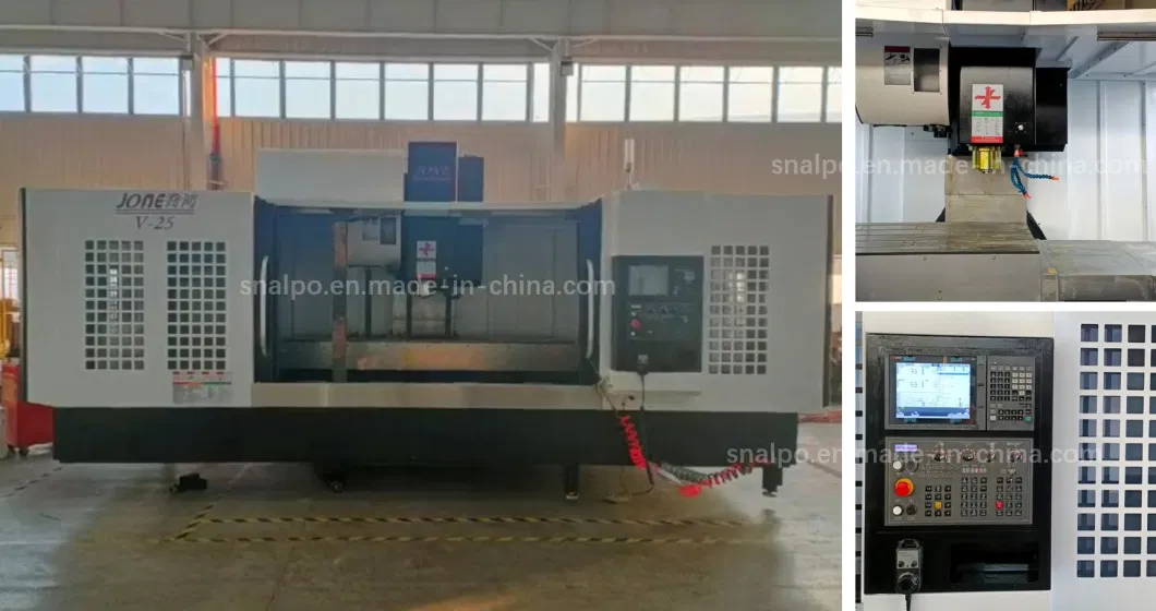 Vertical CNC Profile Processing Machine for Mould Making Used on Aluminum Copper Steel Profiles Cutting Milling Drilling Tapping V25