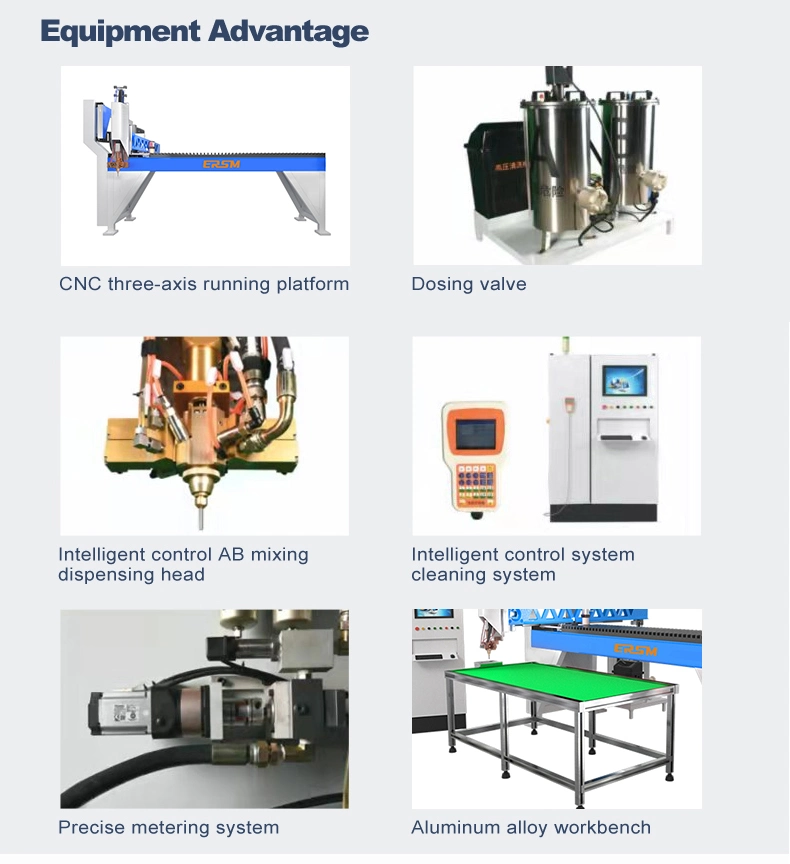 Electric Cabinet Constant Type Polyurethane Gasket Casting Machine