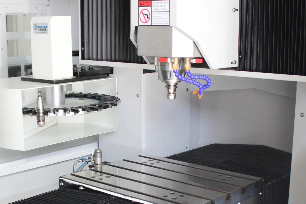 Three-Axis Metalworking Machine Tool, CNC Engraving and Milling Machine.